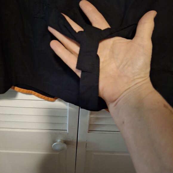 Vintage Gallagher Halloween Embroidered Vest L Festival Grandma Cottage - Picture 8 of 8